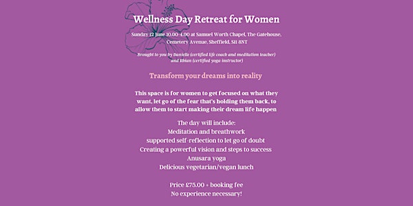 Women’s Wellness Day Retreat Sheffield