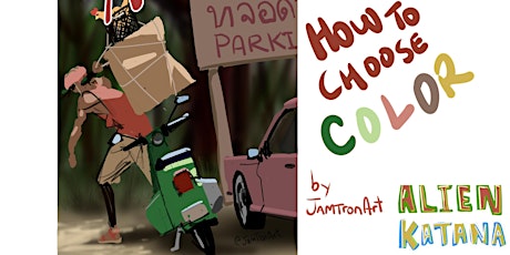 How to Choose Color for Comics FREE Event- by JamTronArt tickets