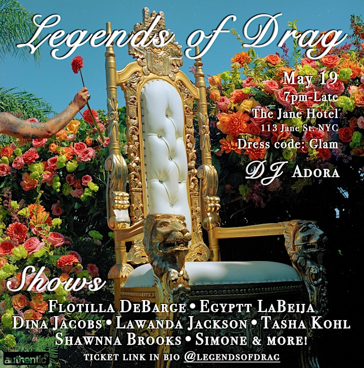 Legends of Drag at The Jane Hotel image
