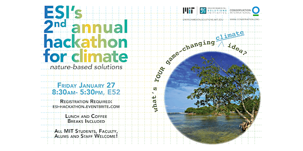 ESI's 2nd Annual Hackathon for Climate
