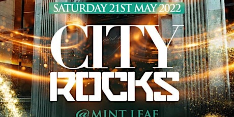 City Rocks - Summer Warm Up Party tickets