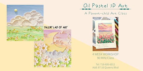 Art Experience in NYC: Oil Pastel 3D Drawing Workshop