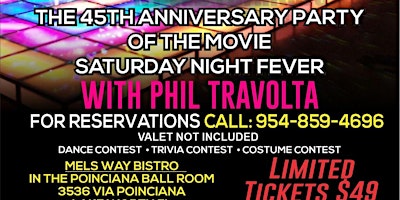 Saturday Night Fever 45th Anniversary Party & Leiza Michaels SoFL Hustle