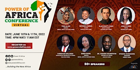 POWER OF AFRICA CONFERENCE 2022 billets
