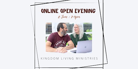 Online Open Evening with Kingdom Living Ministries tickets