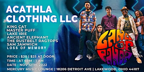 Acathla Clothing LLC Presents: Land of Panda w guests tickets