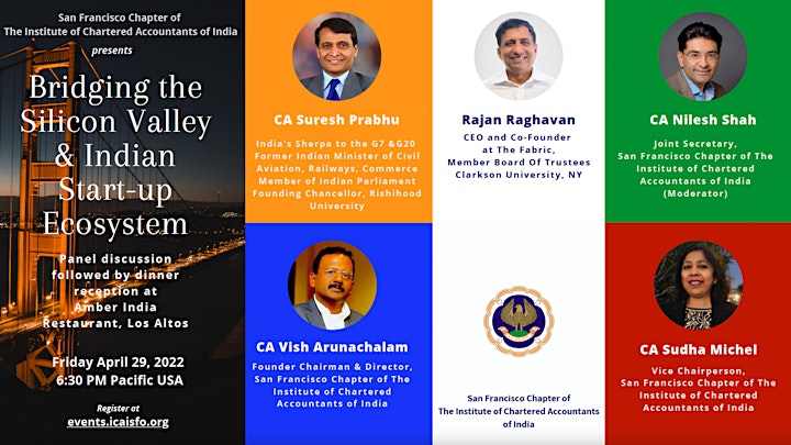 Bridging the Silicon Valley & Indian Start-up Ecosystem - ICAI SanFrancisco image