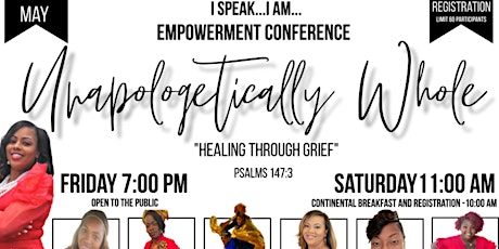 I Speak I am Empowerment Conference- Unapologetically Whole tickets