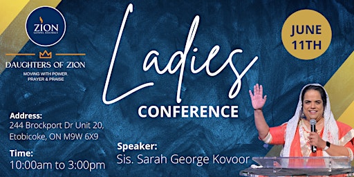 Zion Gospel Assembly  - Ladies Conference  2022
