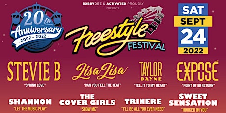 Freestyle Festival w/ Stevie B, Lisa Lisa, Taylor Dayne, Berlin & more tickets