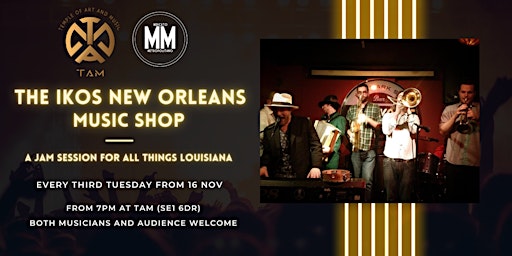The IKOS New Orleans Music Shop - A jam session for all things Louisiana