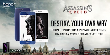 Honor UK - Assassins Creed Private Screening primary image