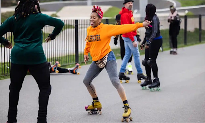 FREE ROLLER SKATING IN THE PARK. image