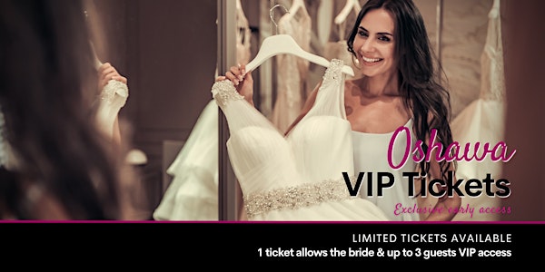 Oshawa Pop Up Wedding Dress Sale VIP Early Access