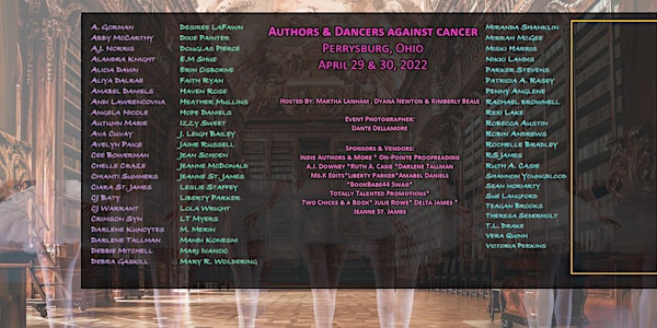 Authors & Dancers Against Cancer - Author Signing Event