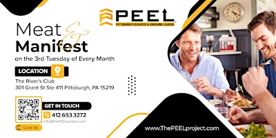PEEL: Pittsburgh's Elevated & Emerging Leaders-MEN'S COLLABORATE & CONNECT