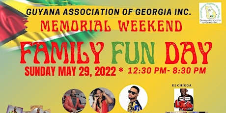 Guyana Association of Georgia Memorial Day Weekend  Family Fun Day tickets