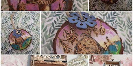 Wood Slice Art In The Forest tickets