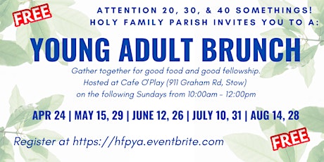Holy Family Parish Young Adult Brunch tickets