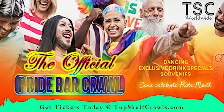 The Official Pride Bar Crawl - Greenville tickets