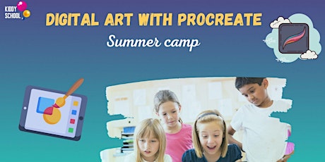 Summer Camp: Digital Art and Animation in Procreate, 1h/day tickets