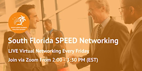 South Florida SPEED Networking tickets