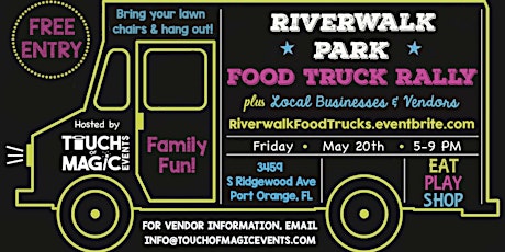 Riverwalk Park Food Truck Rally tickets