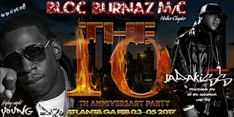 Bloc Burnaz Atl 10th Anniversary "City on Fire" primary image