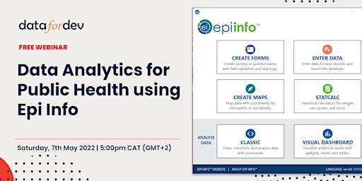 Data Analytics for public health using Epi Info