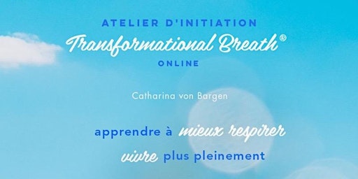 Atelier d'Initiation de Transformational Breath® en ligne