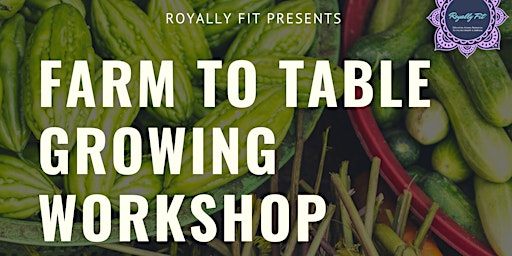 Farm to Table Growing Workshop Series