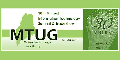 Primaire afbeelding van 30th Annual MTUG Information Technology Summit & Tradeshow