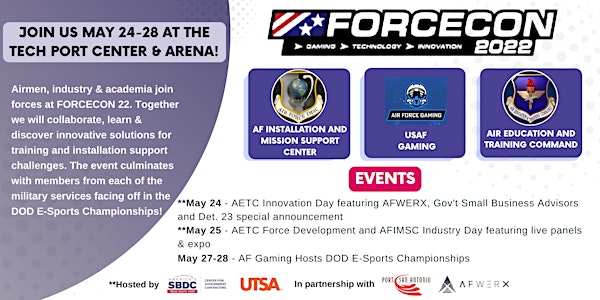 FORCECON22: AETC/AFIMSC Innovation & Industry Days