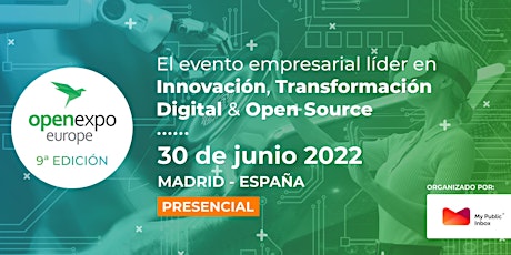 OpenExpo Europe 2022 -  Innovación, Transformación Digital y Open Source entradas
