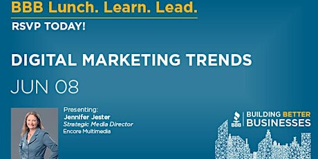 Lunch. Learn. Lead. - Digital Marketing Trends primary image