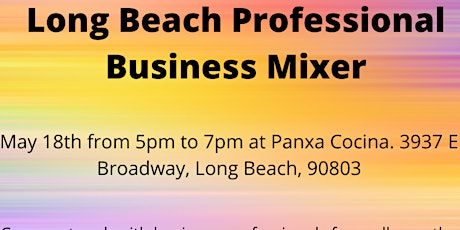 Long Beach Business Professional Mixer tickets