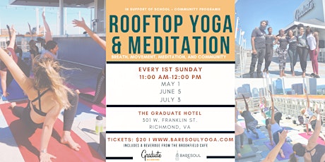Yoga on the Rooftop with BareSOUL tickets