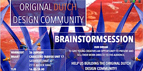 Primaire afbeelding van Brainstorm Original Dutch Design Community