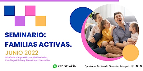 Imagen principal de SEMINARIO: FAMILIAS ACTIVAS.