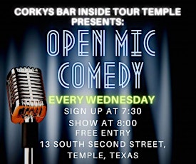 Hump Day Open Mic Comedy