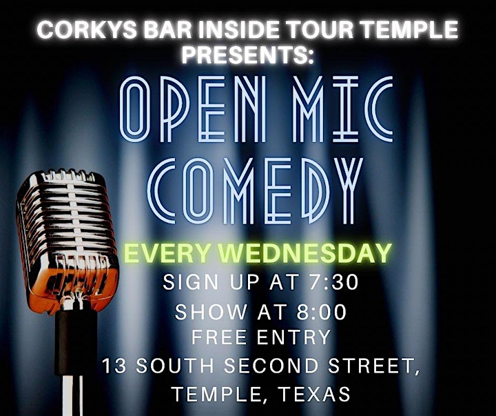 Hump Day Open Mic Comedy image