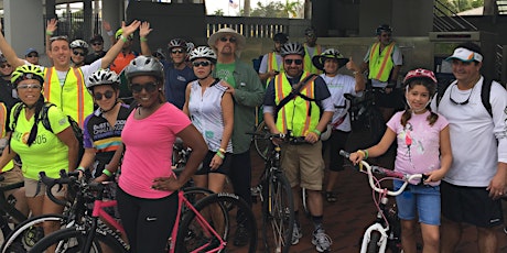 The Underline Cycling Club FREE Parks in the City ride, roundtrip Brickell Station ending at the UnderArt Unveiling Party primary image