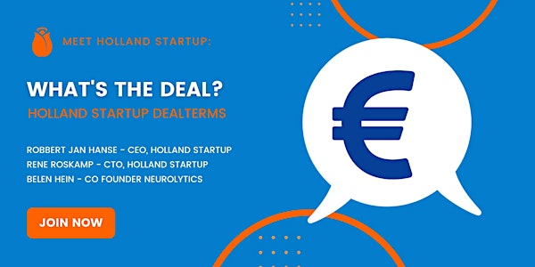 Holland Startup: What's the deal