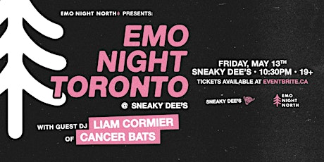 Emo Night Toronto with Guest DJ Liam Cormier of Cancer Bats