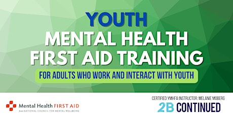 Youth Mental Health First Aid (NYA) tickets