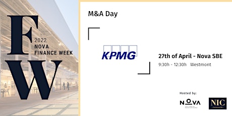 Nova Finance Week - M&A Day:  KPMG