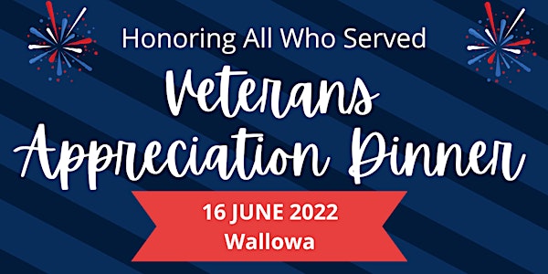 Wallowa Veterans Appreciation Dinner