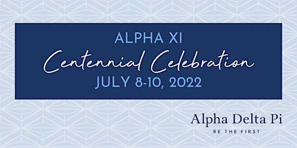 Alpha Xi Centennial Celebration