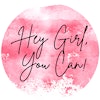 Logotipo da organização Hey Girl You Can