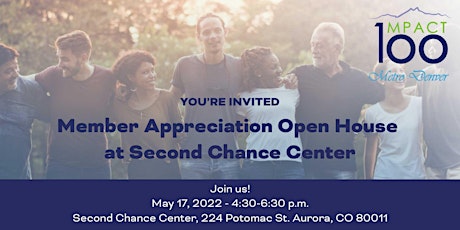 Member Appreciation Open House at Second Chance Center